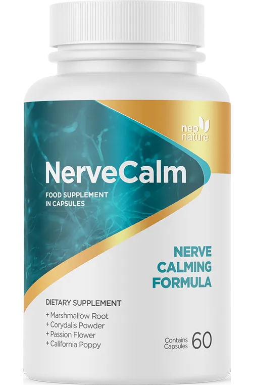 NerveCalm nerve calming formula bottle