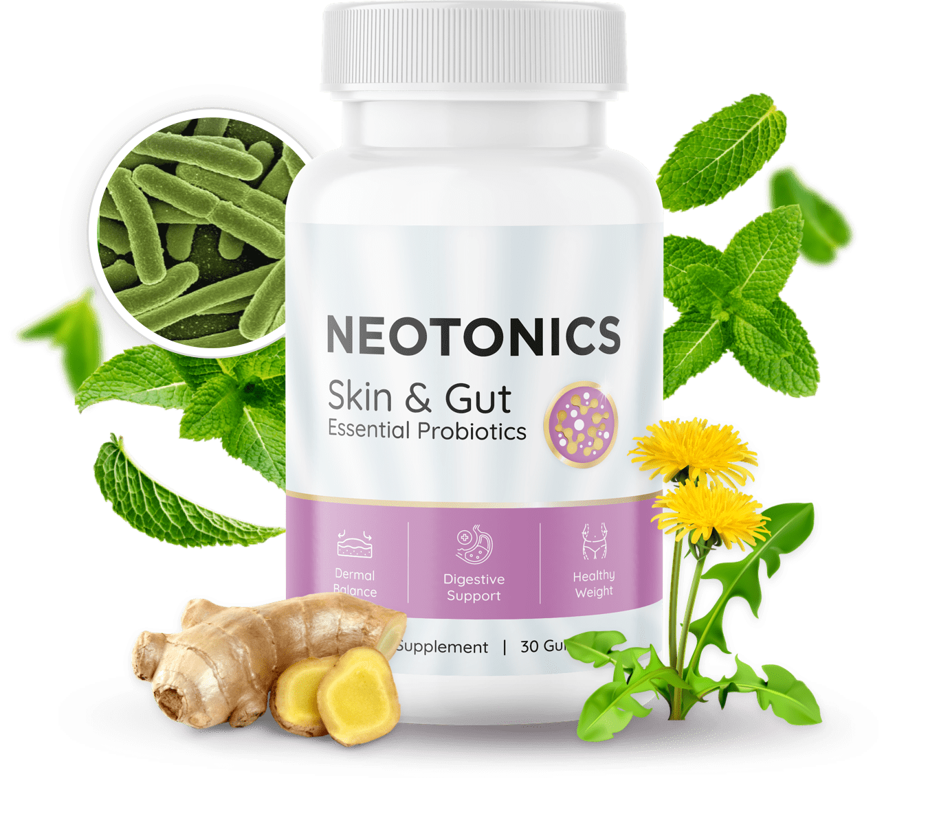 Neotonics Skin and Gut Essential Probiotics